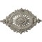 Ekena Millwork Antonio Ceiling Medallion, Hand-Painted Pearl White, 35 7/8"W x 22 1/2"H x 4 3/8"P CM35X22ANPWS - alternate 1